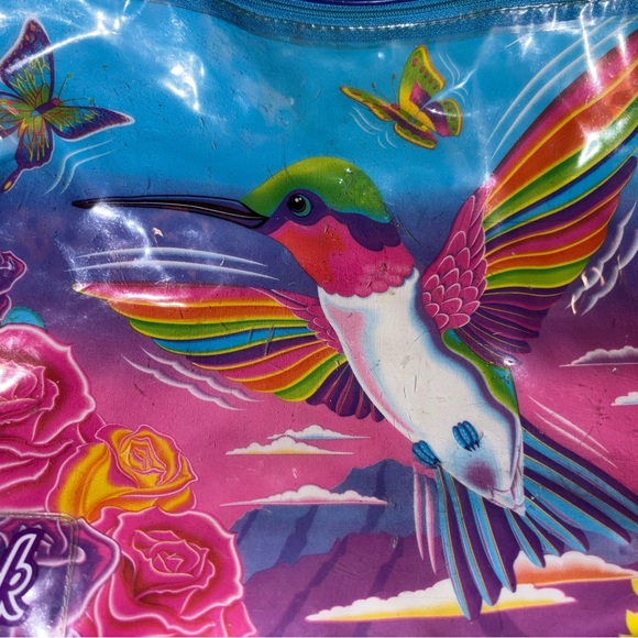 Vintage Lisa Frank Hummingbird Duffle Bag - Picture 5 of 5